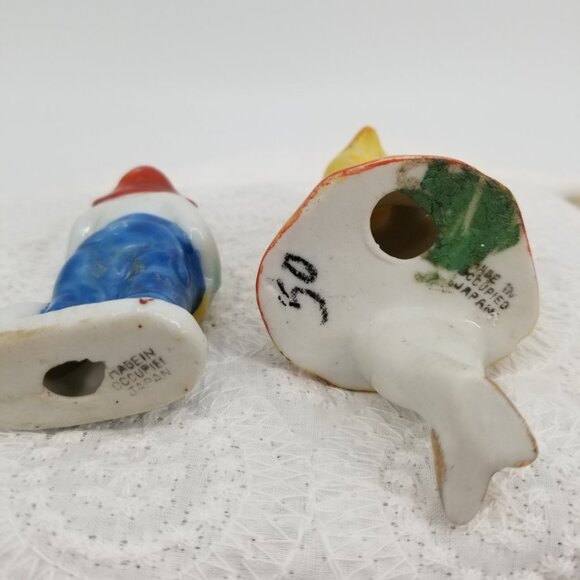 Adorable Vintage Farm Cottage Couple Home Accent - made between 1945-52 - Picture 6 of 6